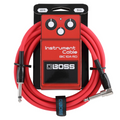 BOSS BIC-10A-BK Instrument Cable 10ft/3m AS Red