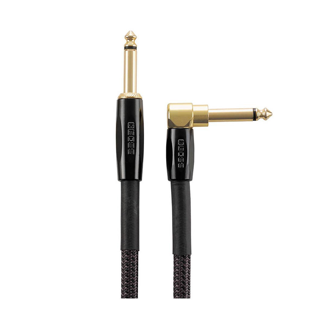 BOSS BIC-P18A Straight to Angled 18ft Premium Instrument Cable