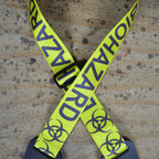 Colonial Leather Bio Hazard Printed Webbing Guitar Strap