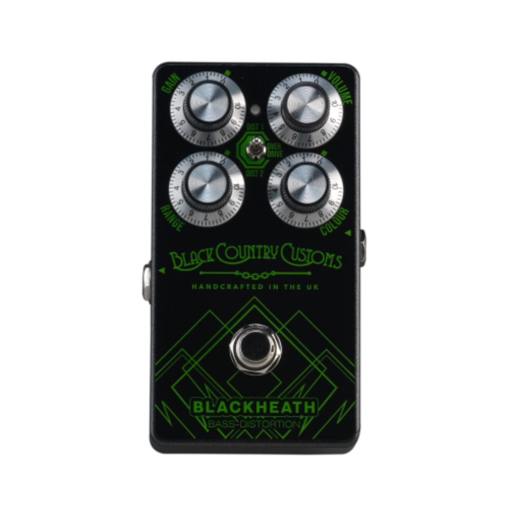 Laney Black Country Customs Blackheath Bass Distortion Guitar Effects Pedal