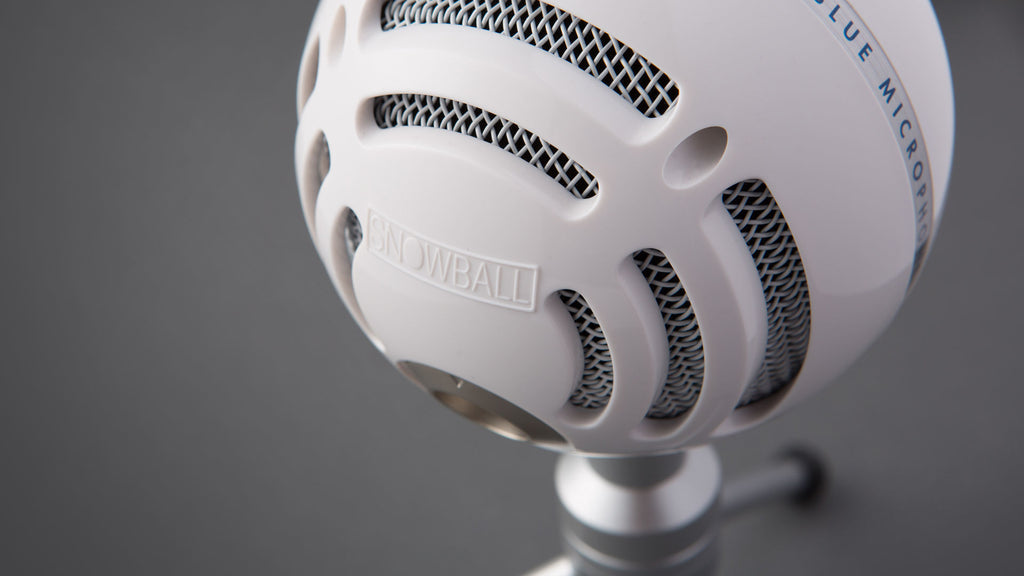 Blue Snowball Ice Versatile USB Mic - White