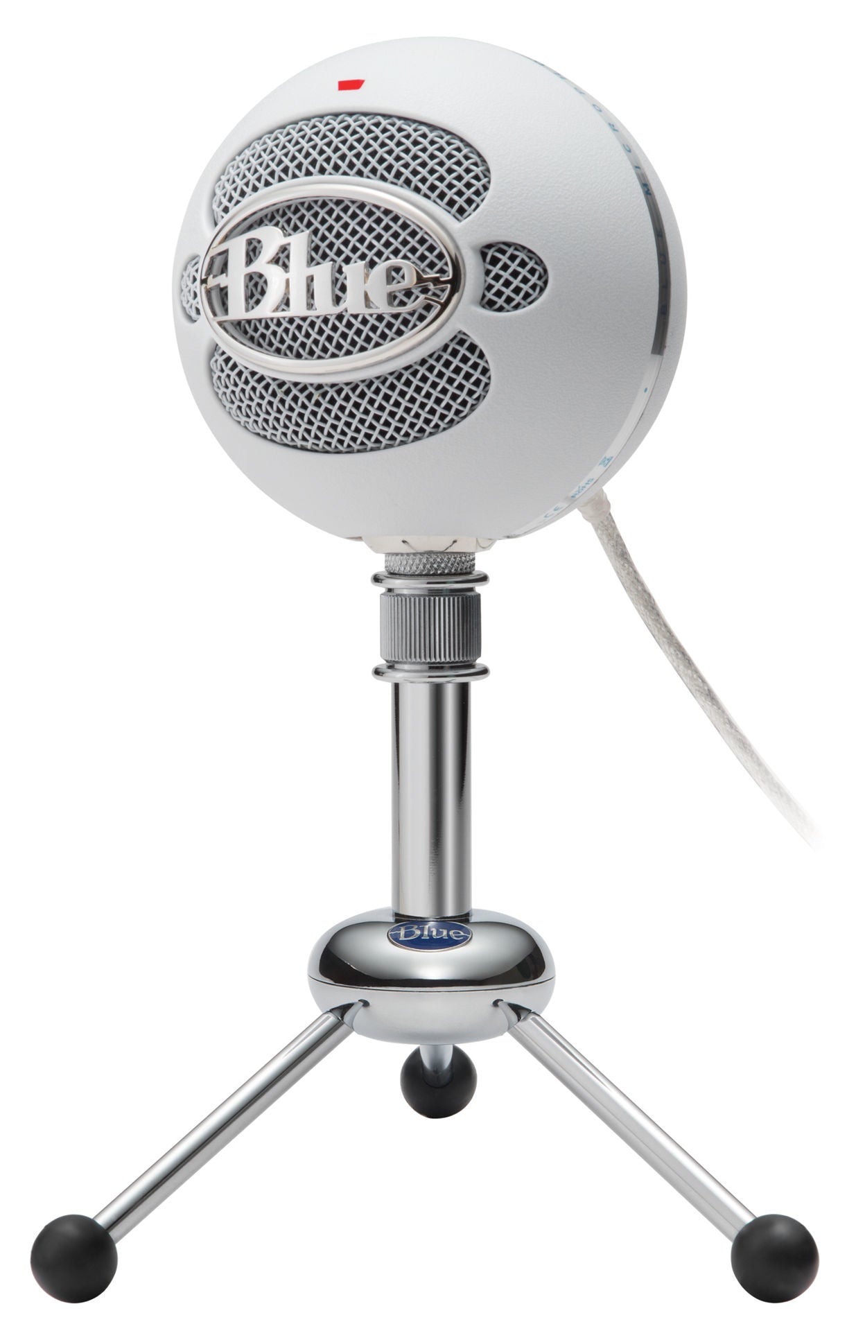 Blue Snowball USB Mic - White