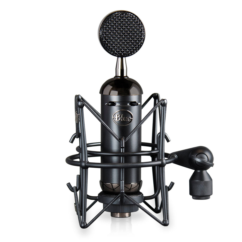 Blue Spark SL Condenser Mic wit Shock and Box Blackout Ed