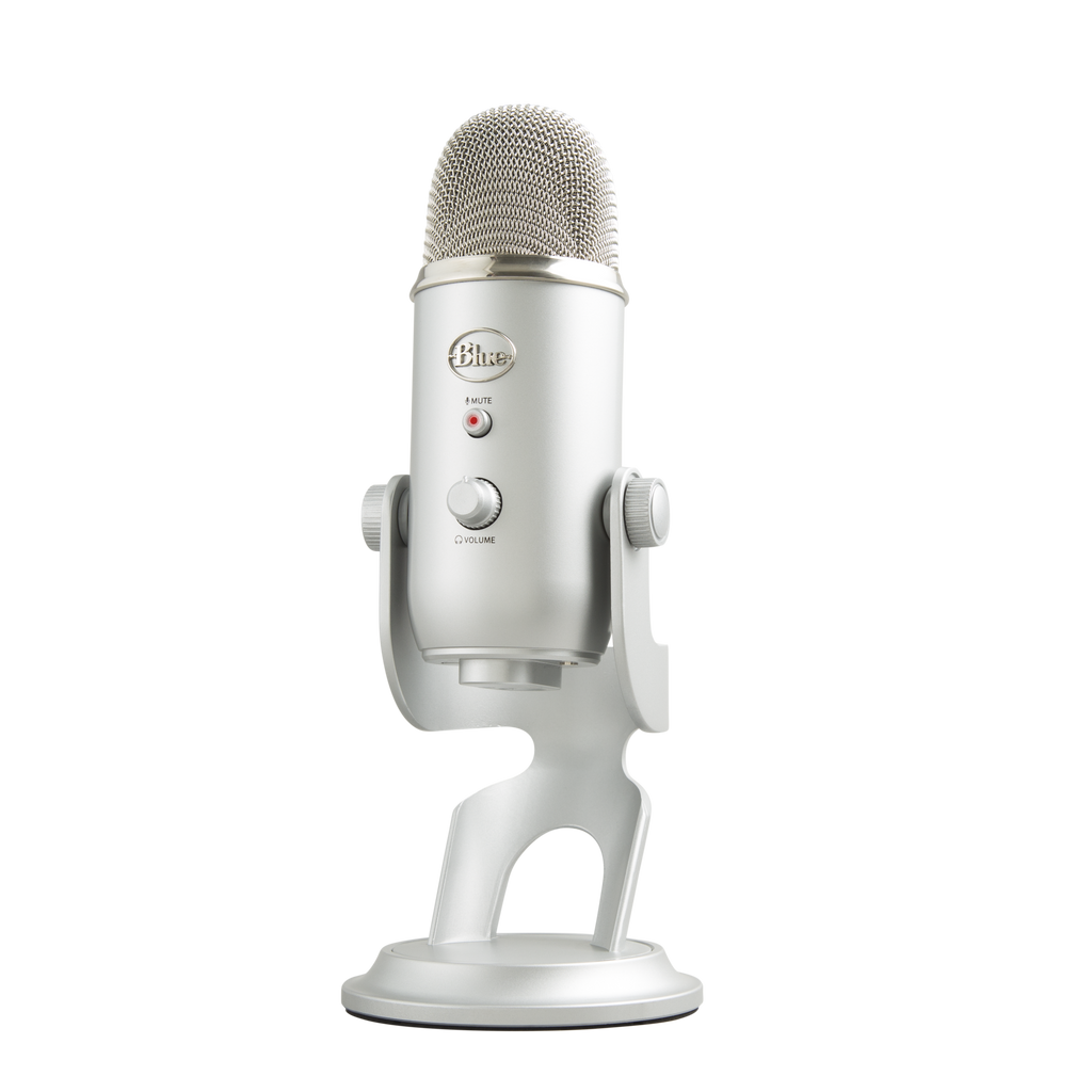 Blue Yeti USB Mic - Silver