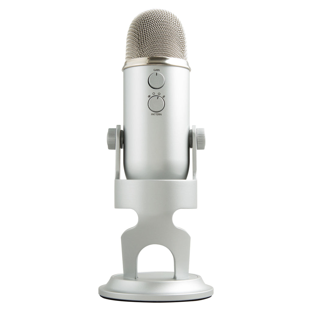 Blue Yeti USB Mic - Silver