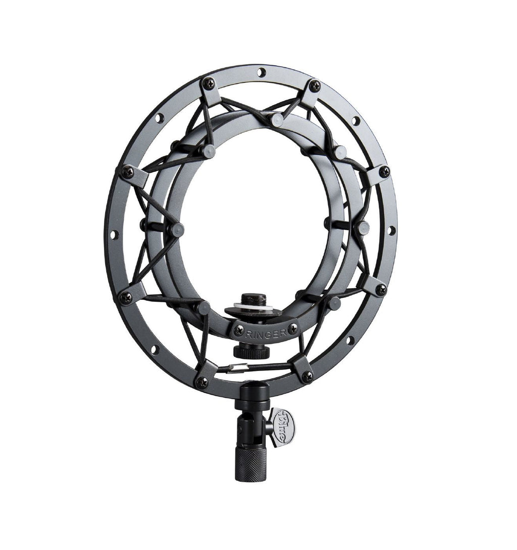 Blue Suspension Mount For Snowball Microphone-Black Finish