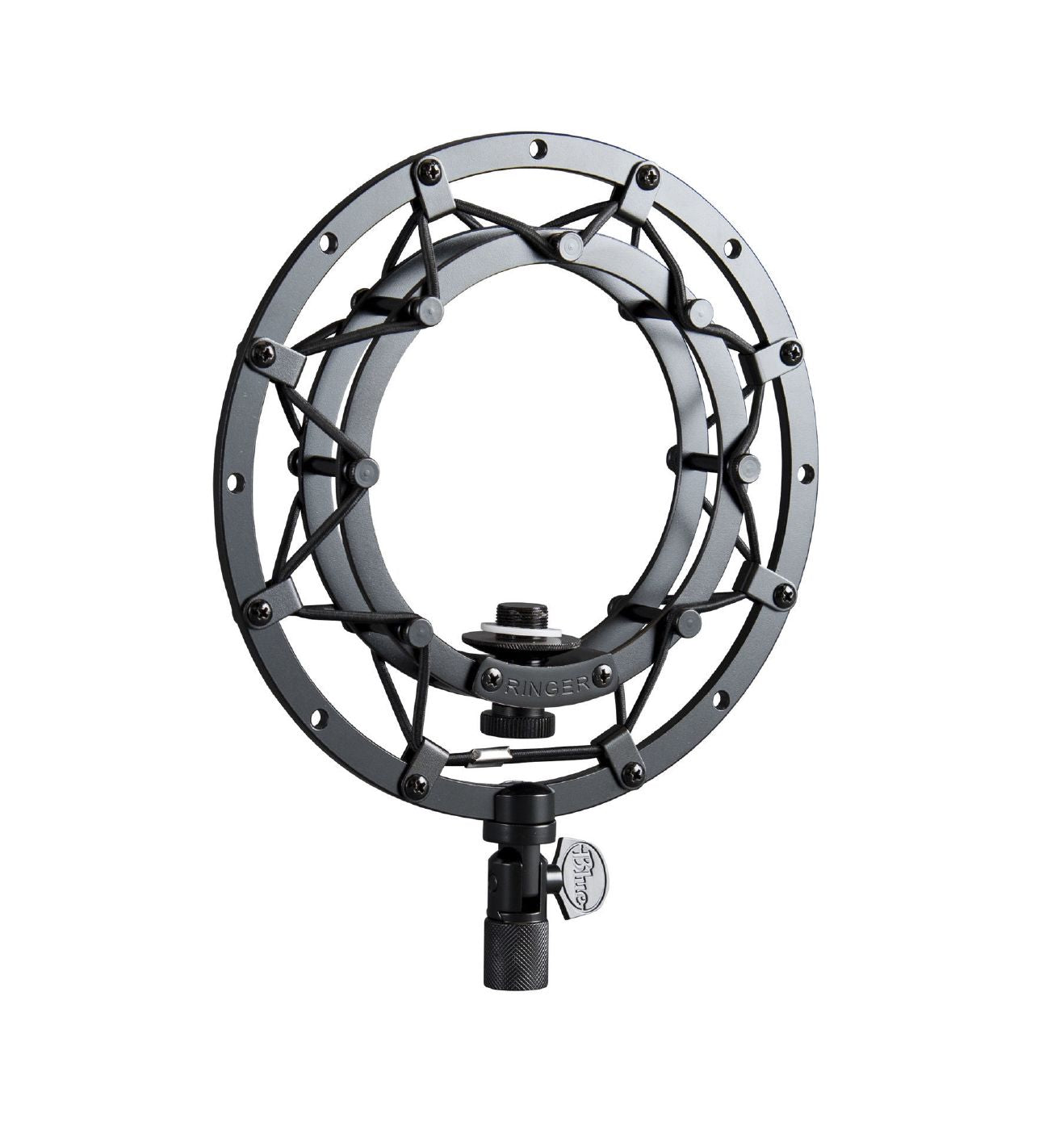 Blue Suspension Mount For Snowball Microphone-Black Finish