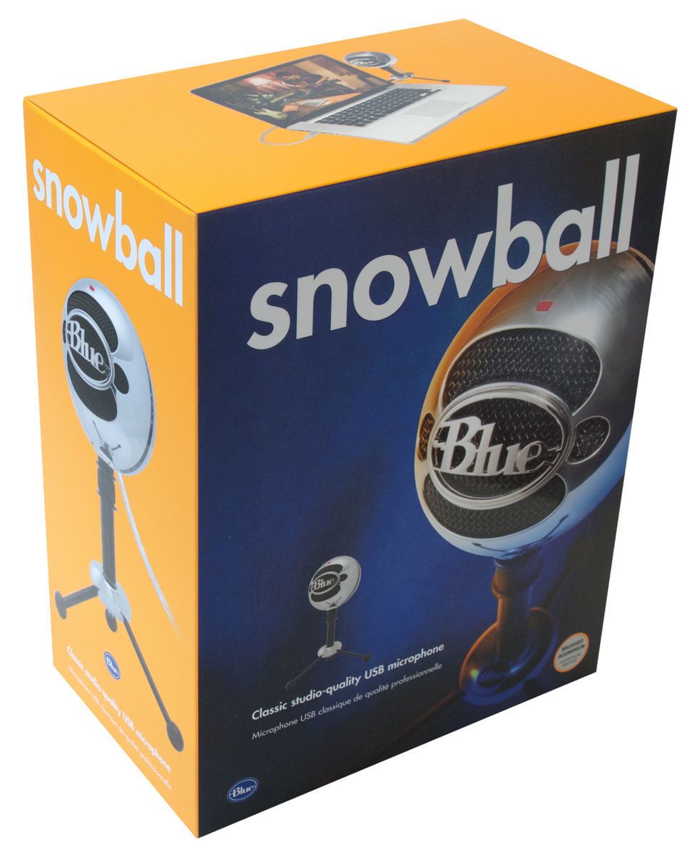 Blue Snowball USB Mic - Aluminium