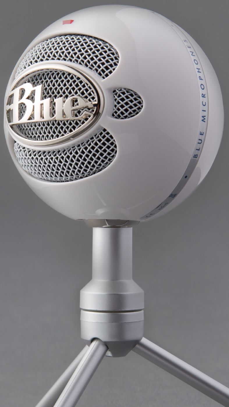 Blue Snowball Ice Versatile USB Mic - White