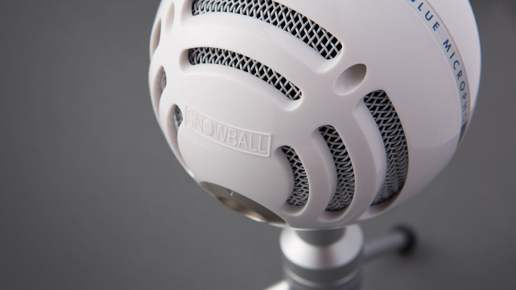 Blue Snowball Ice Versatile USB Mic - White