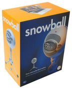 Blue Snowball USB Mic - White