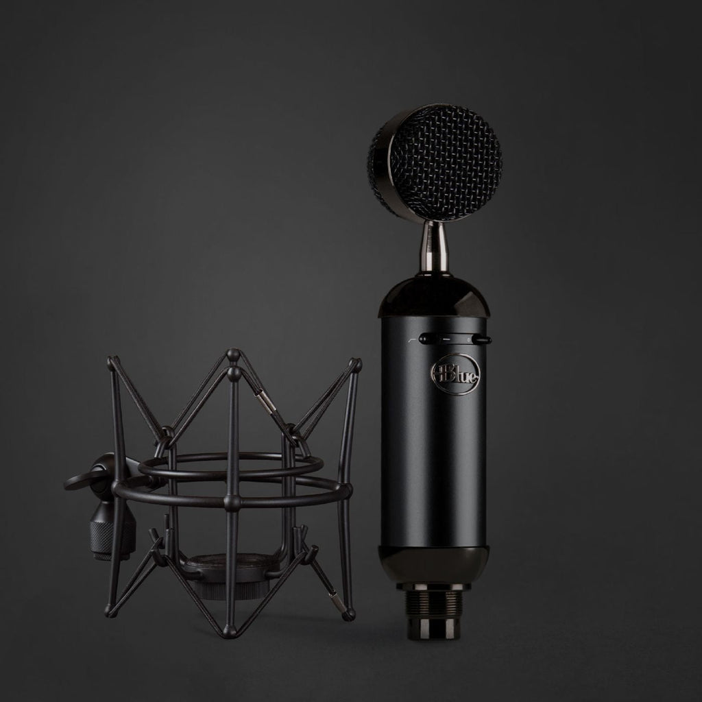 Blue Spark SL Condenser Mic wit Shock and Box Blackout Ed
