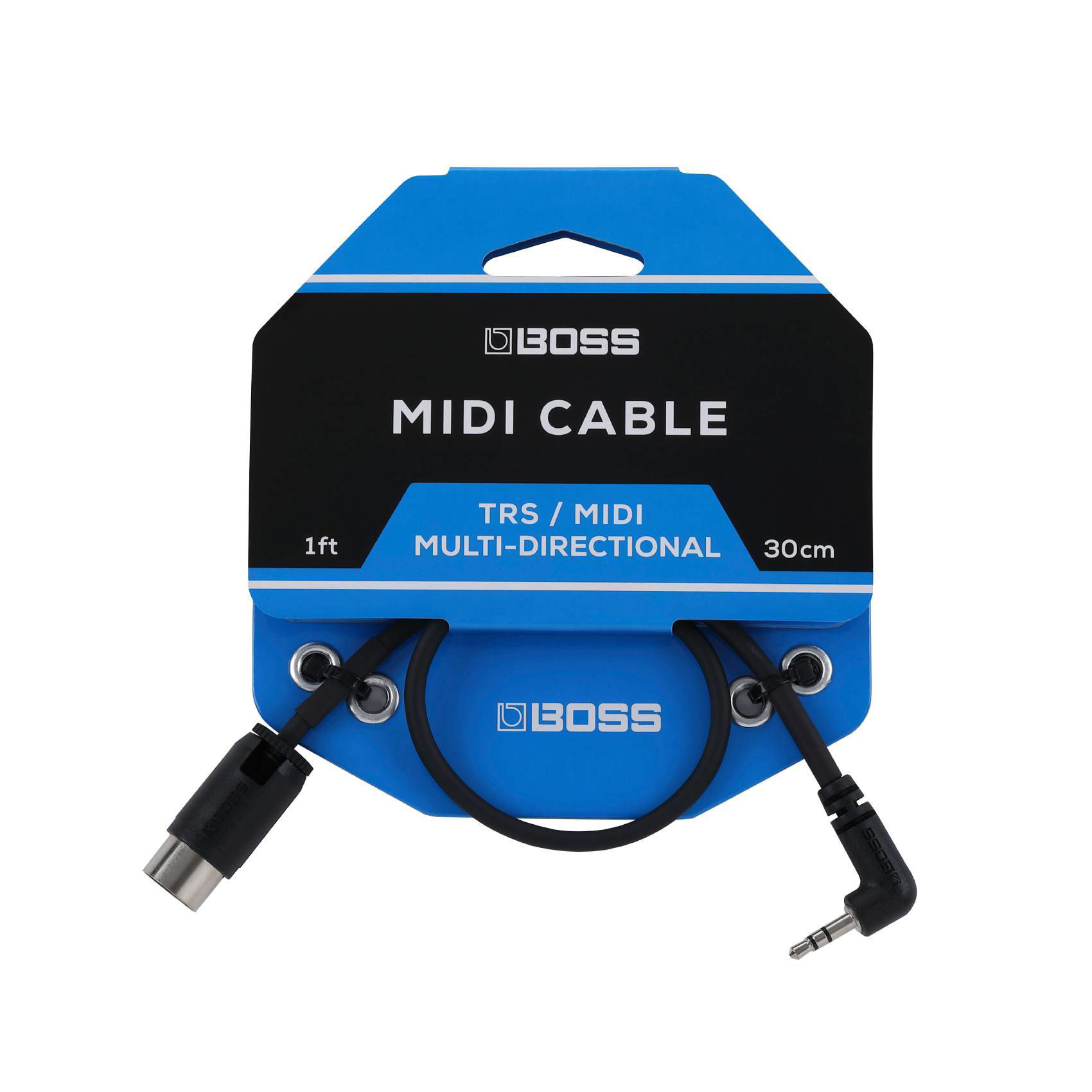 BOSS BMIDI-1-35 MIDI to Mini TRS cable (1ft)