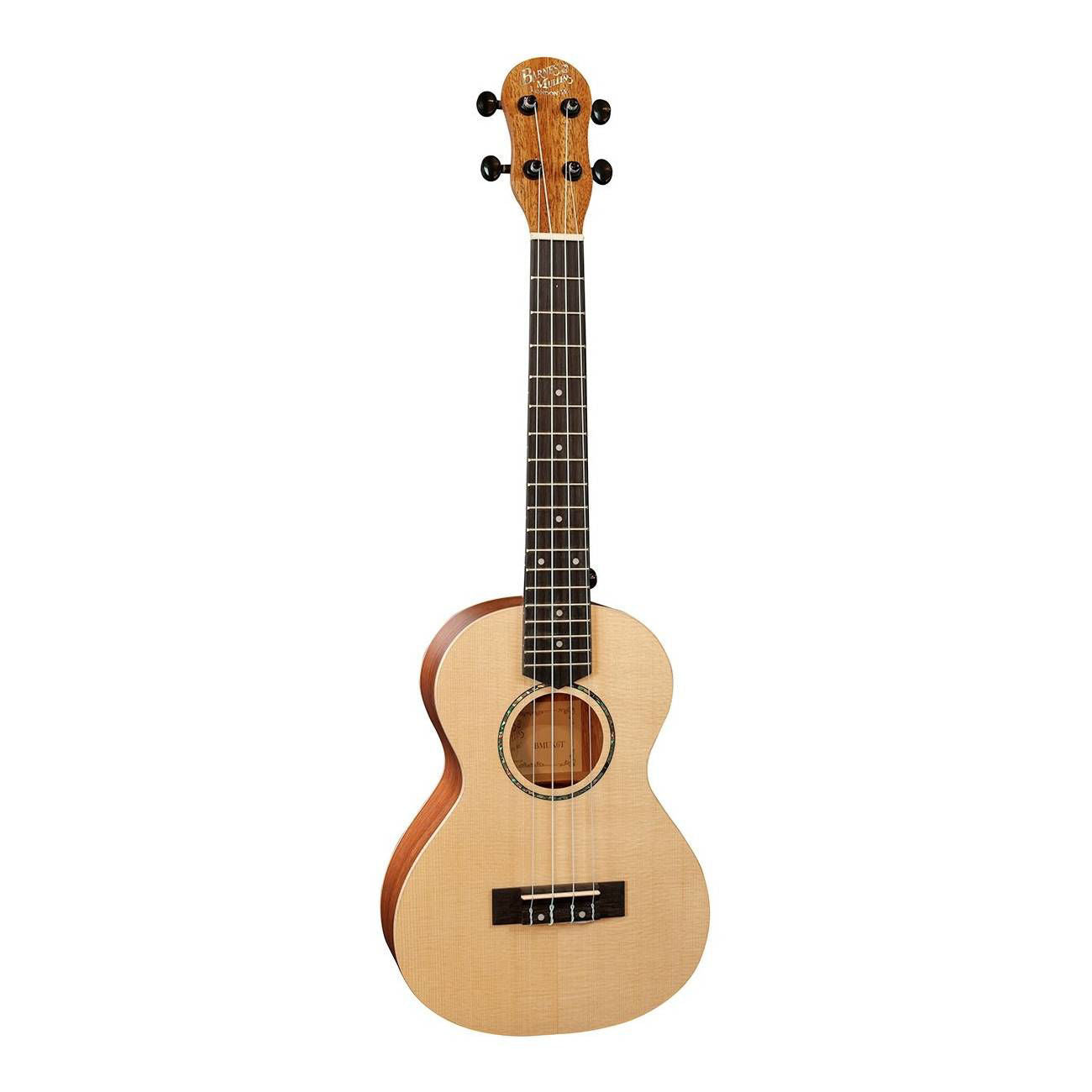Barnes & Mullins BMUK6C Concert Ukulele with Solid Spruce Top - Satin Natural