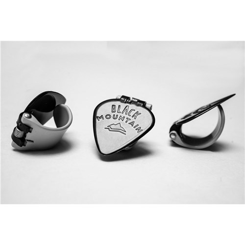 Black Mountain Spring-loaded Thumb Pick - Grey - Right Hand
