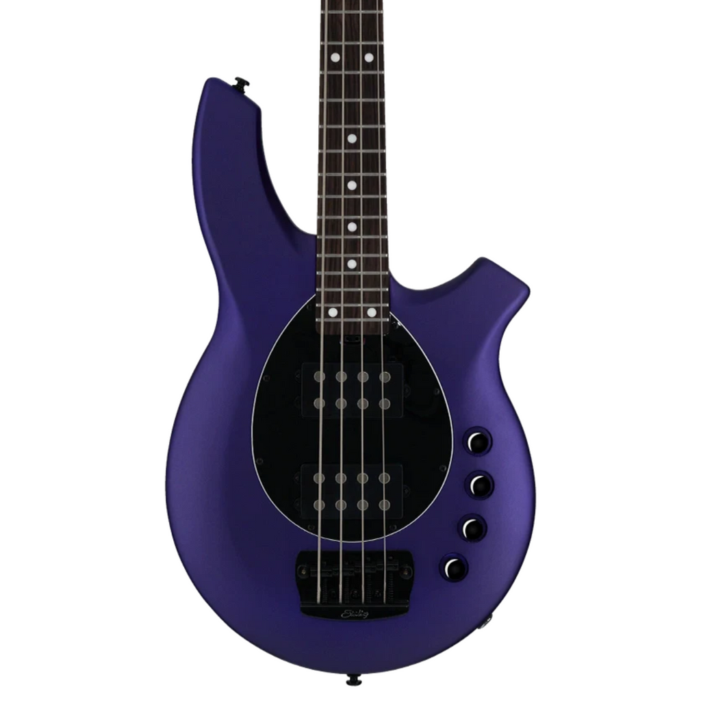 Sterling Sterling Bongo 4 4-String Bass Guitar - Firemist Purple Satin