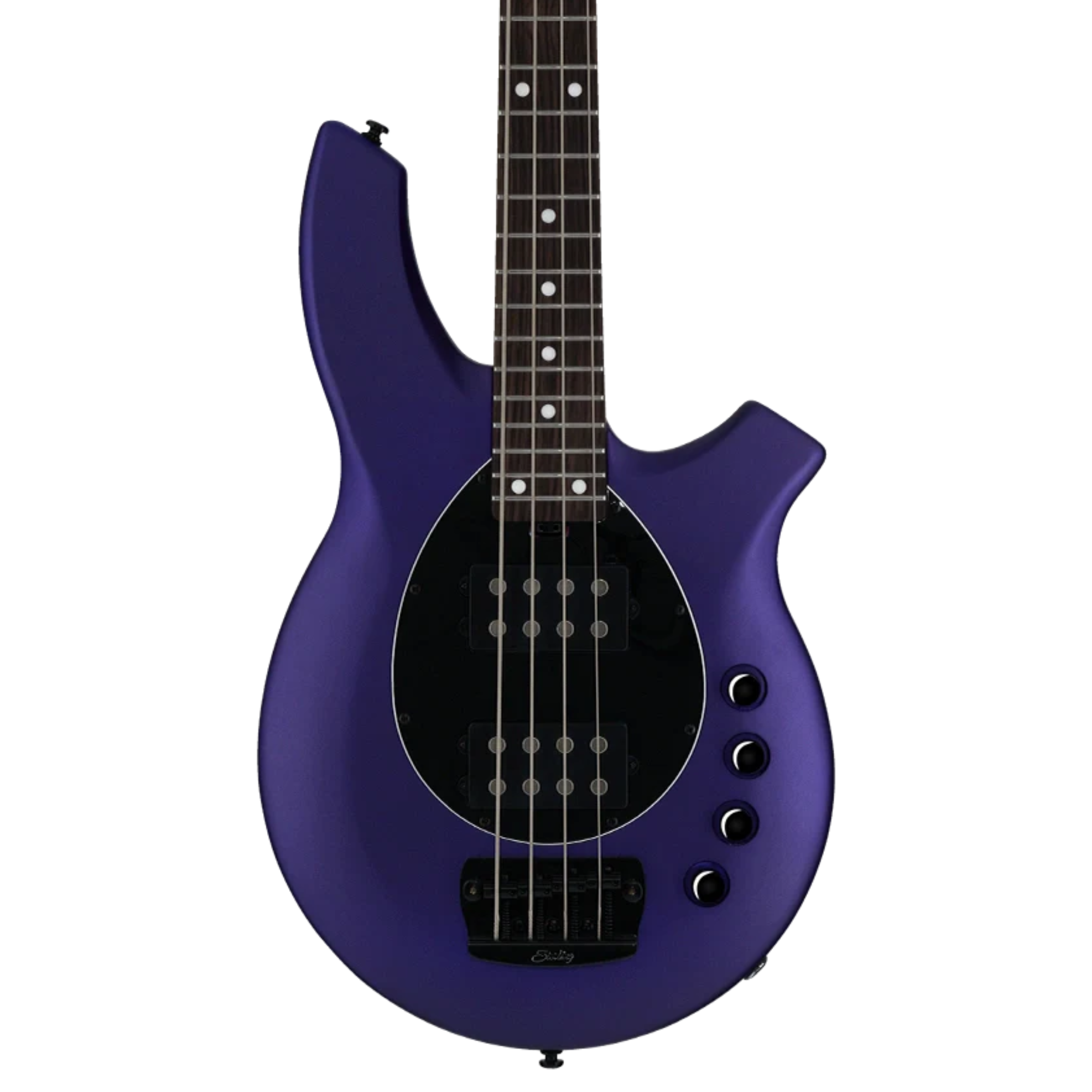 Sterling Sterling Bongo 4 4-String Bass Guitar - Firemist Purple Satin