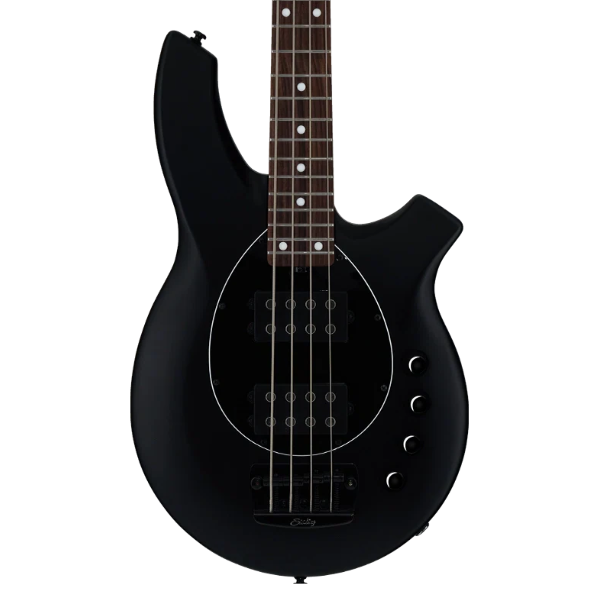 Sterling Sterling Bongo 4 4-String Bass Guitar - Stealth Black
