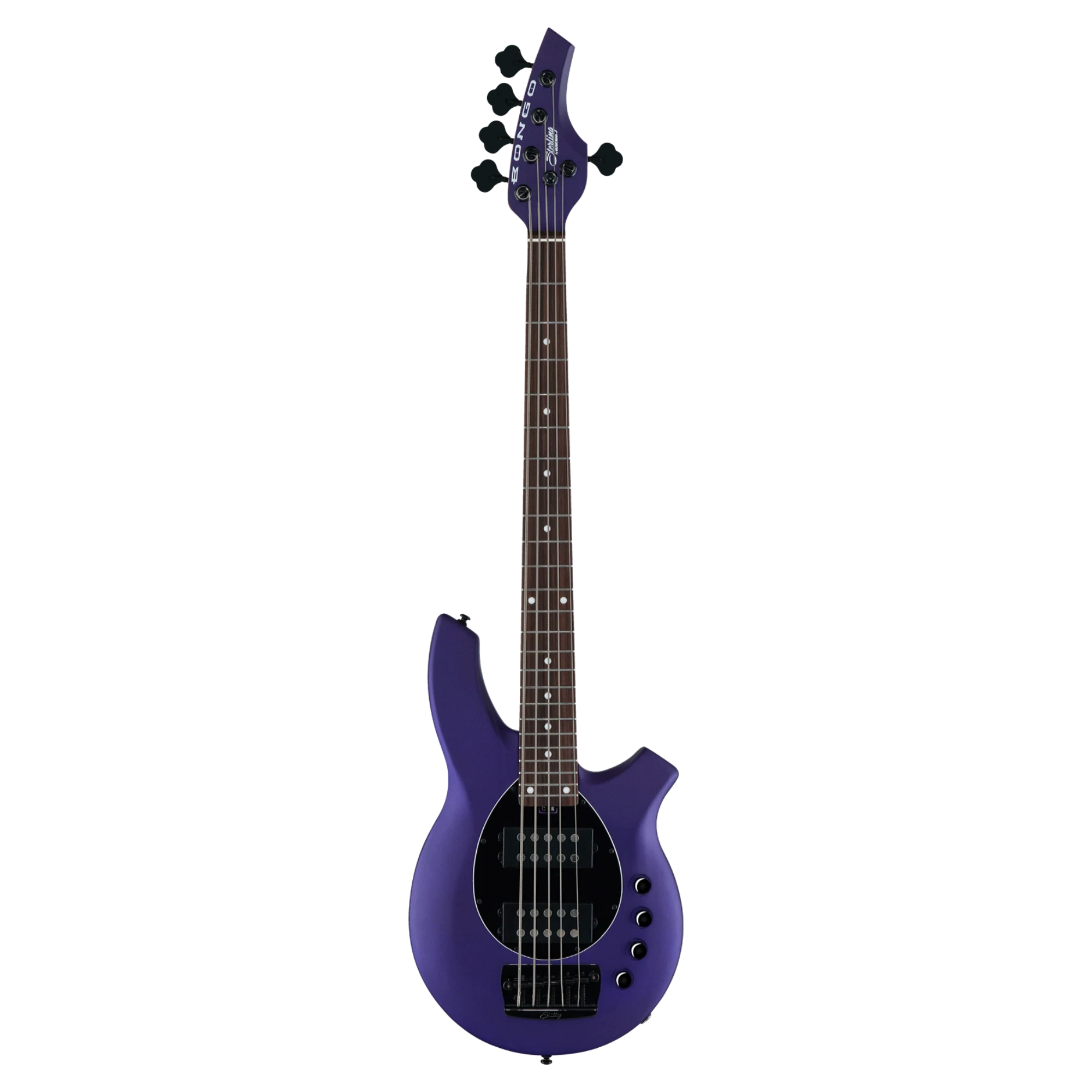 Sterling Sterling Bongo 5 5-String Bass Guitar - Firemist Purple Satin