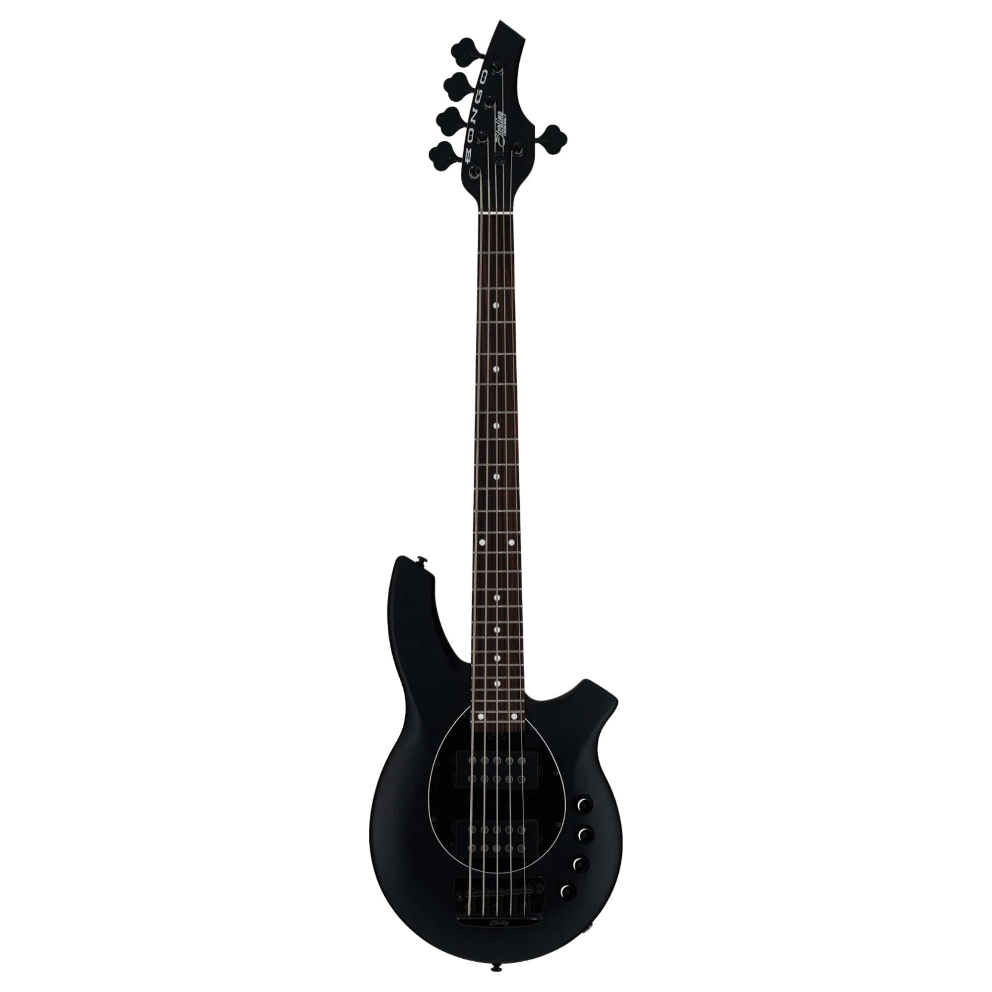 Sterling Sterling Bongo 5 5-String Bass Guitar - Stealth Black