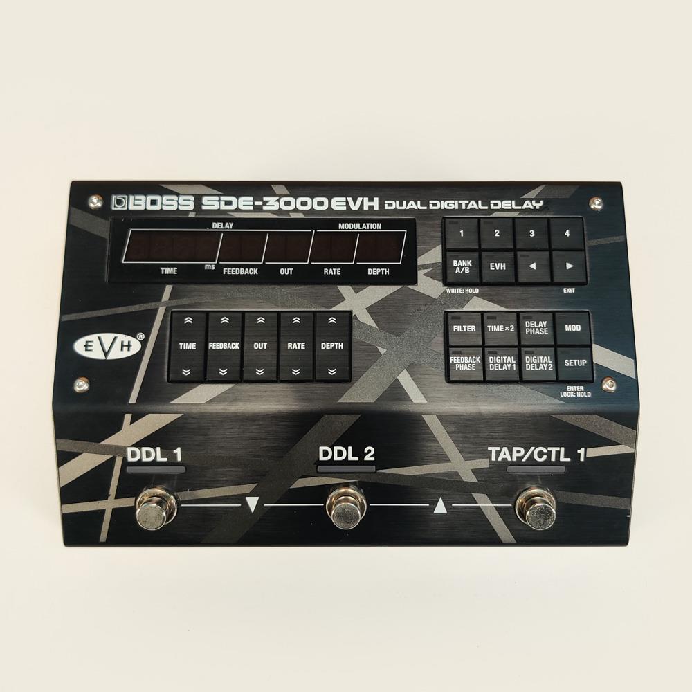 BOSS SDE-3000EVH Dual Digital Delay Guitar Effects Pedal - Preloved