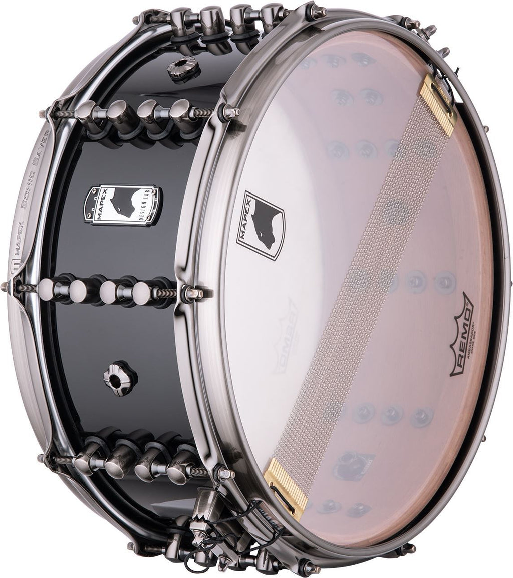 Mapex BPDLMH4600LPB Black Panther The Maximus 14 x 6.5in Snare Drum in Piano Black