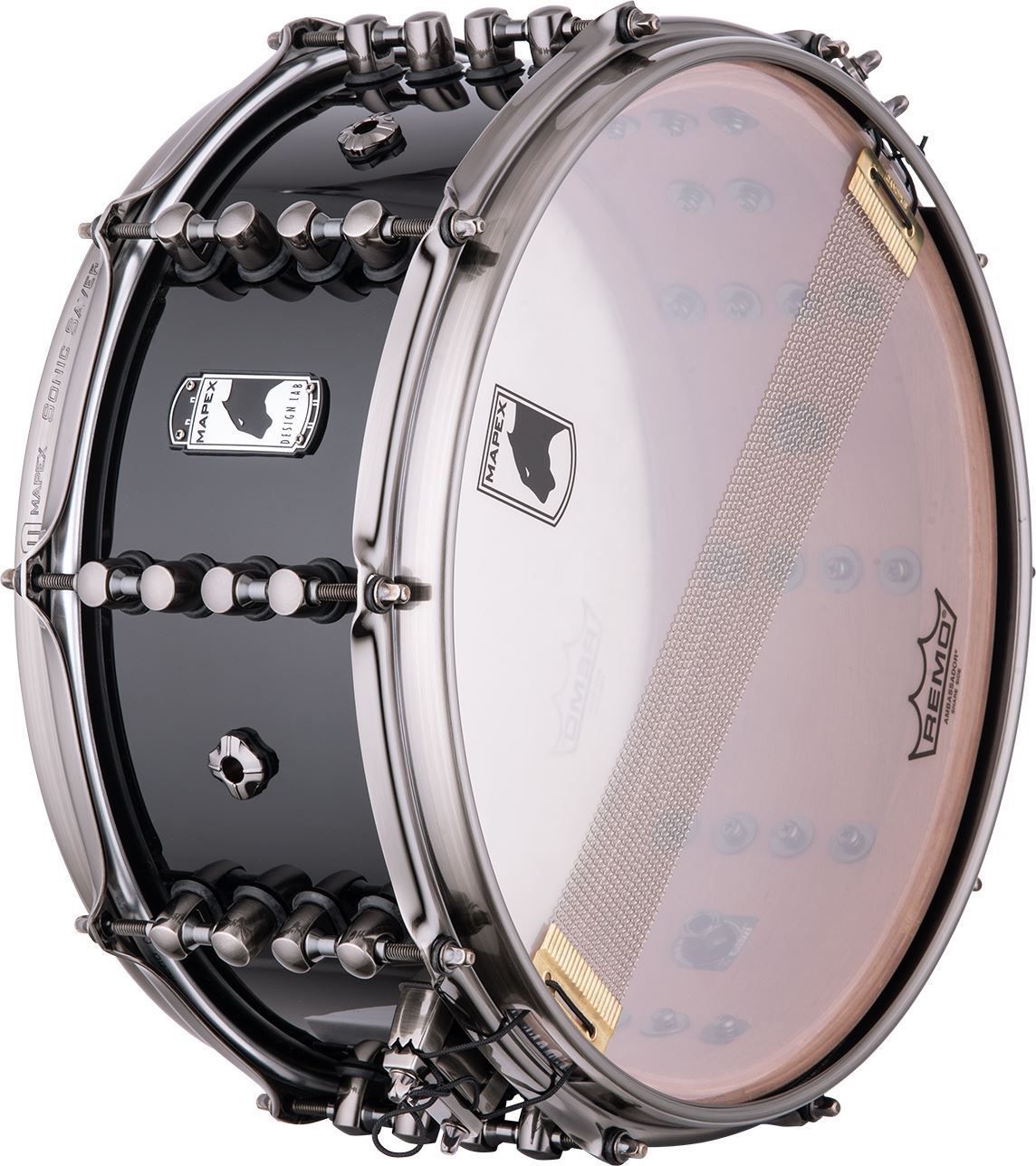 Mapex BPDLMH4600LPB Black Panther The Maximus 14 x 6.5in Snare Drum in Piano Black