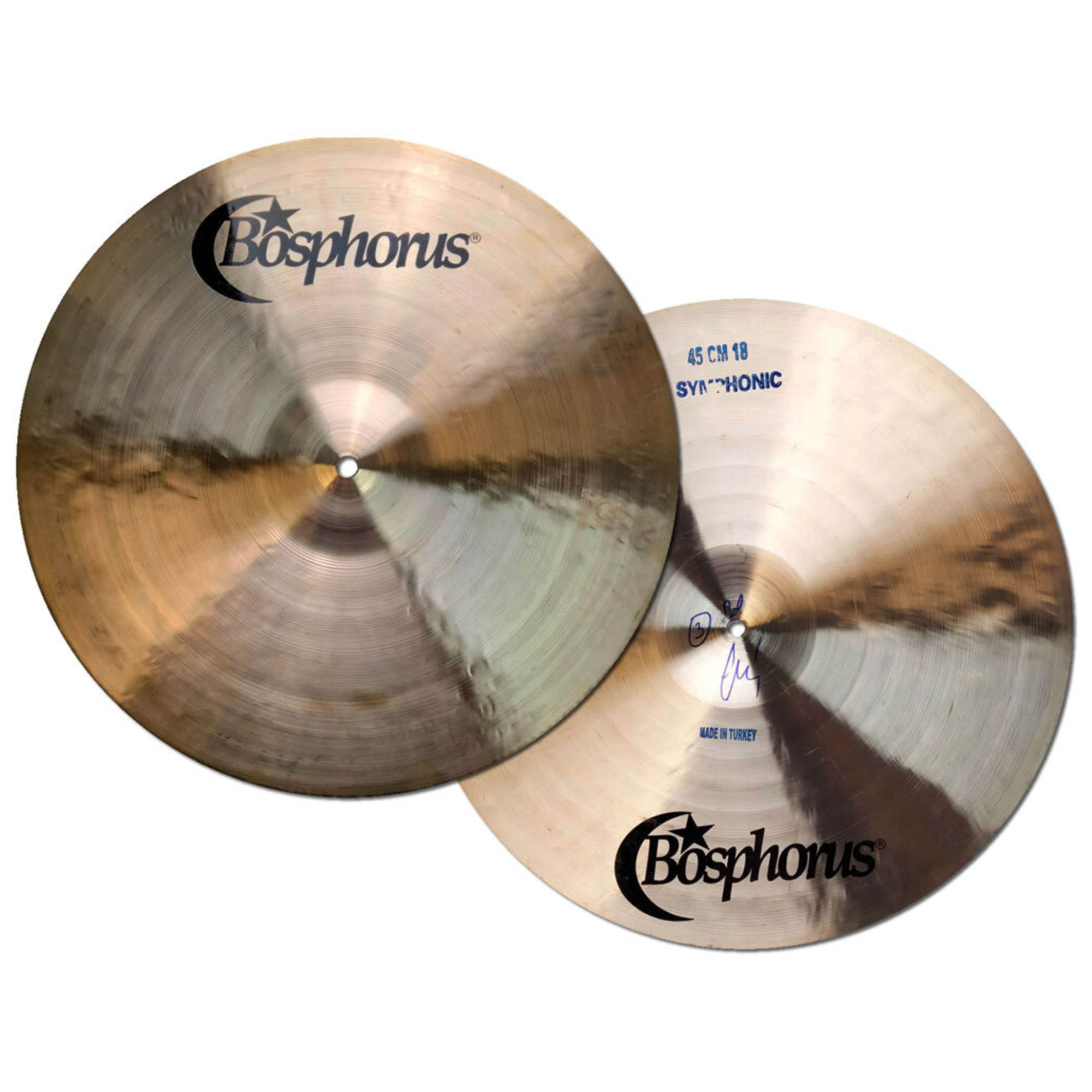 Bosphorus Orchestral Series 18 Symphonic Viennese Cymbals (Pair)