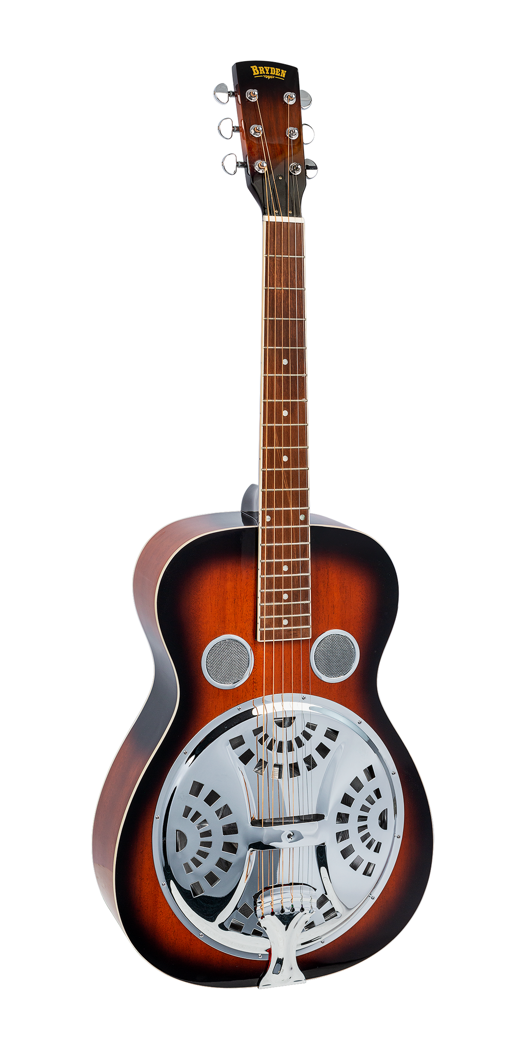 Bryden BRE1TS Round Neck Resonator in Tobacco Sunburst