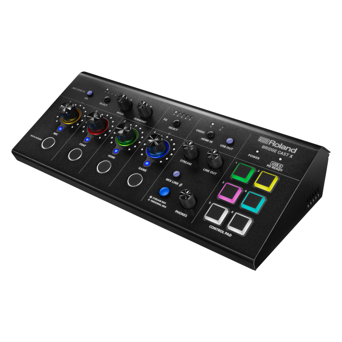 Roland BRIDGE CAST X Dual Bus Streaming Mixer and Video Capture