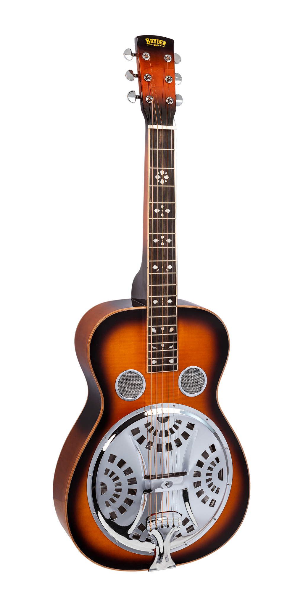 Bryden BRS3TS Square Neck Deluxe Resonator in Tobacco Sunburst