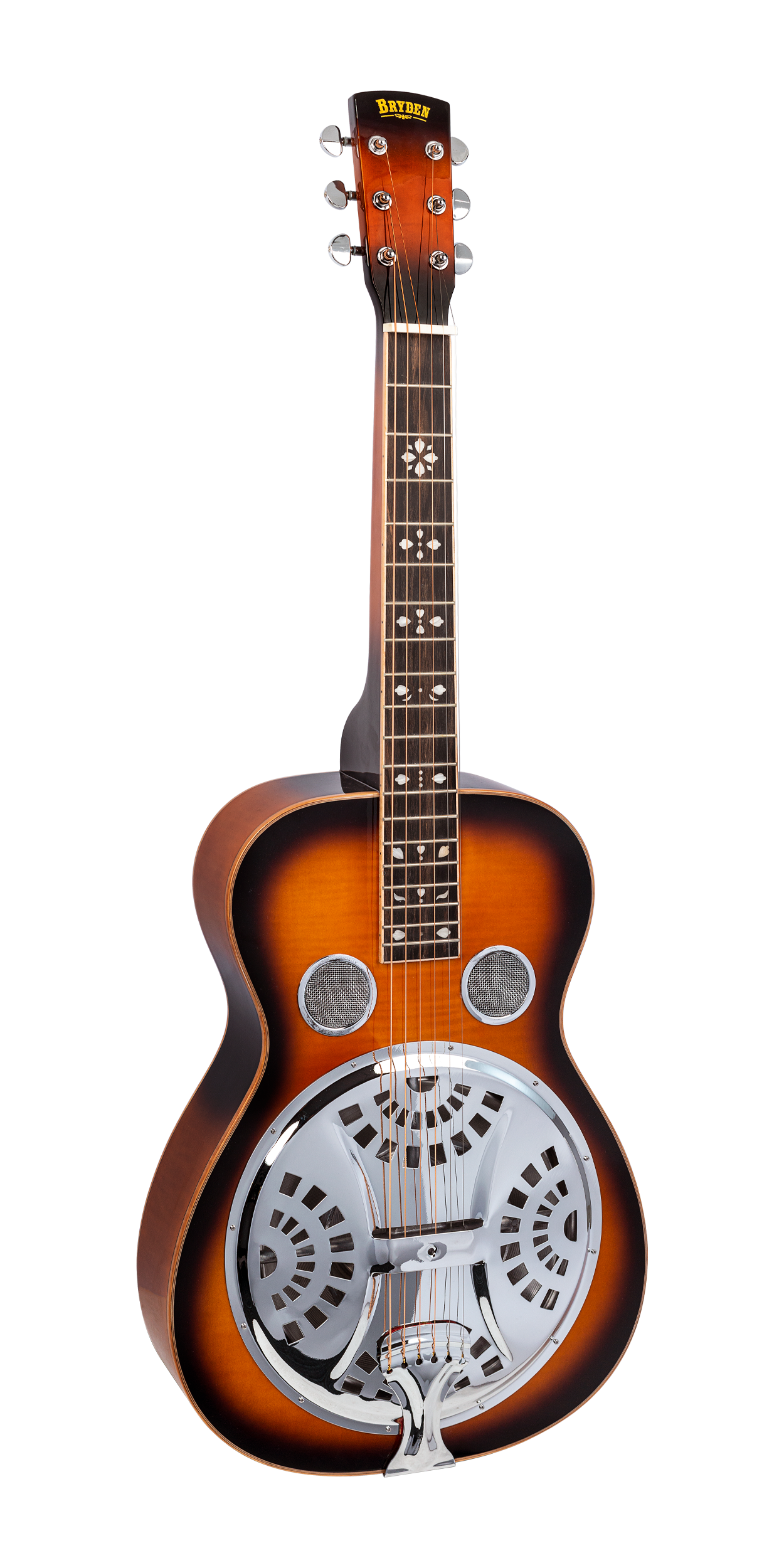 Bryden BRS3TS Square Neck Deluxe Resonator in Tobacco Sunburst