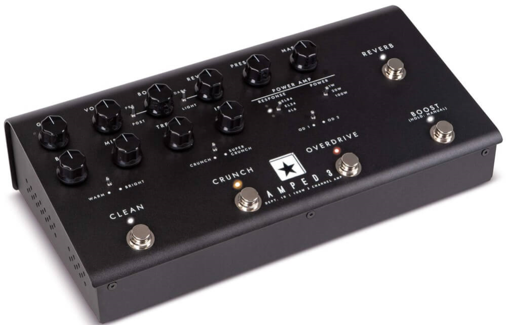 Blackstar Dept. 10 AMPED 3 100W Guitar Amplifier Pedal with Boost and Reverb