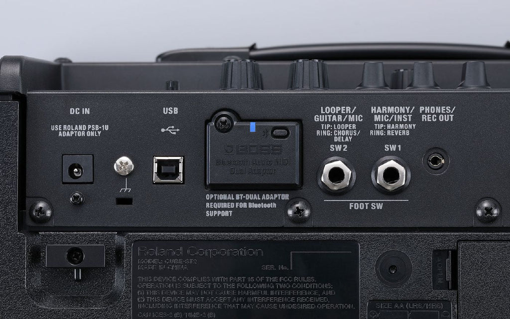 BOSS Bluetooth Audio/ MIDI Dual Adaptor