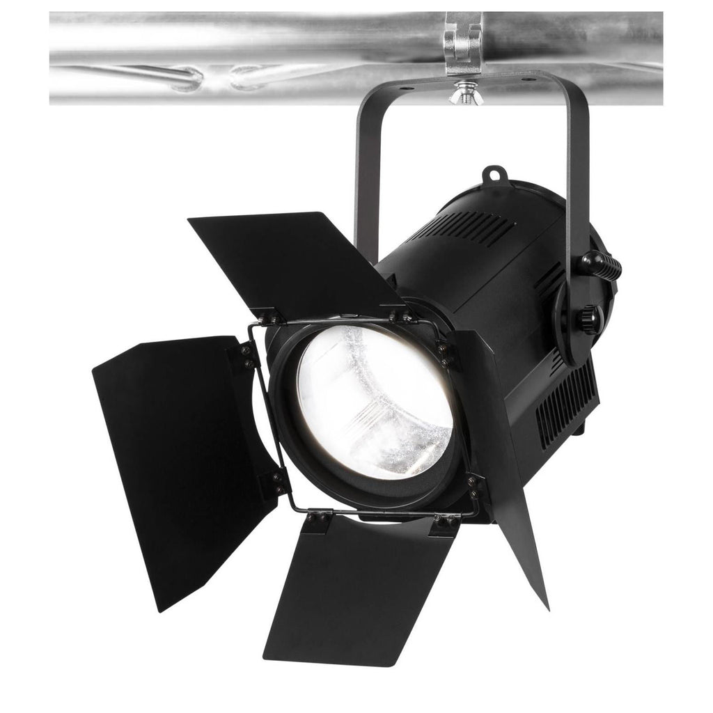 Beamz LED Fresnel 100W COB (3200K) Motorized Zoom 25¬∞ to 65¬∞