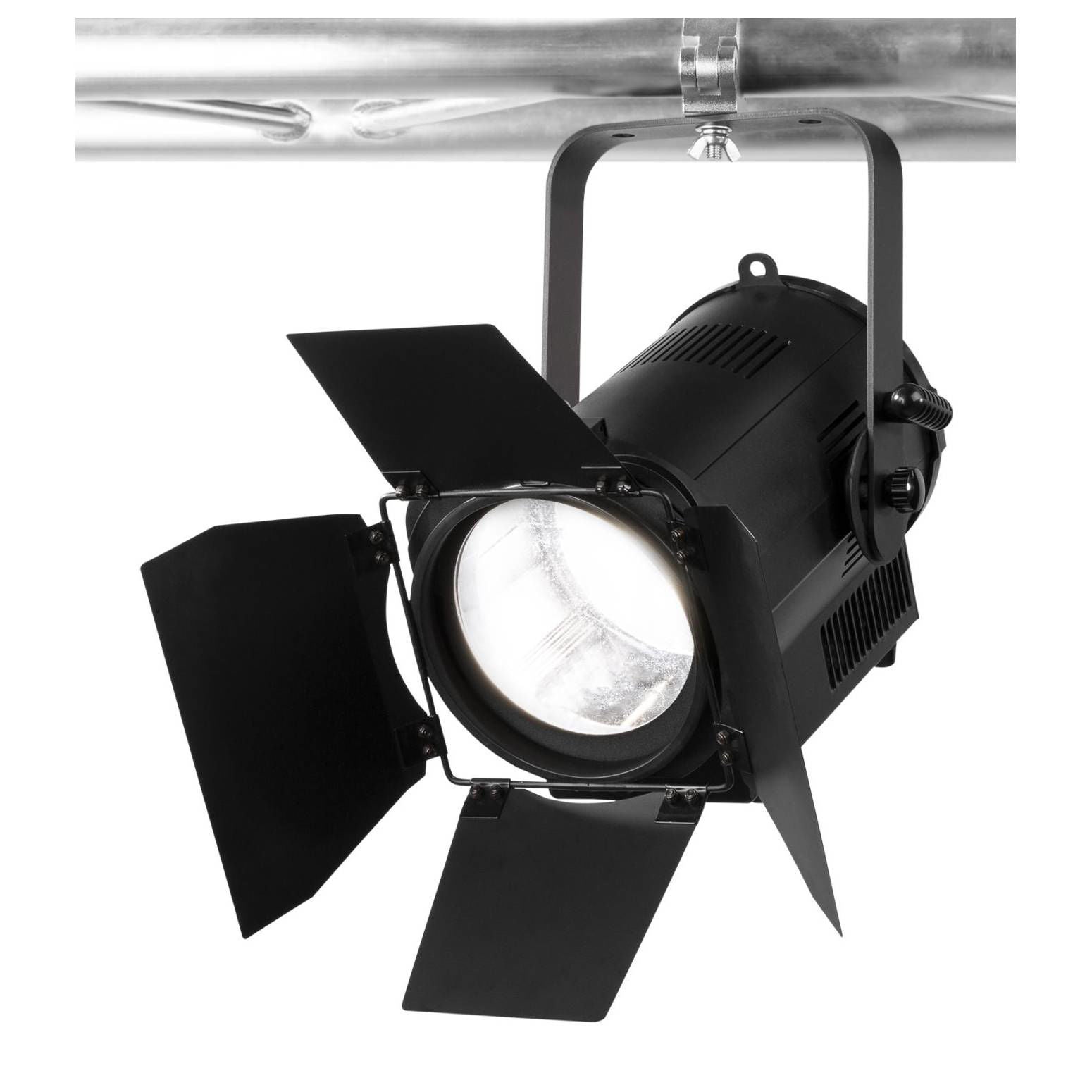 Beamz LED Fresnel 100W COB (3200K) Motorized Zoom 25¬∞ to 65¬∞