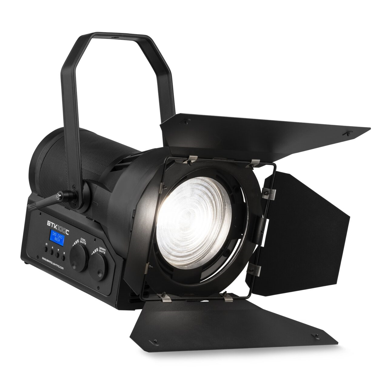 Beamz PRO BTK100C LED Fresnel Spotlight with Manual Zoom