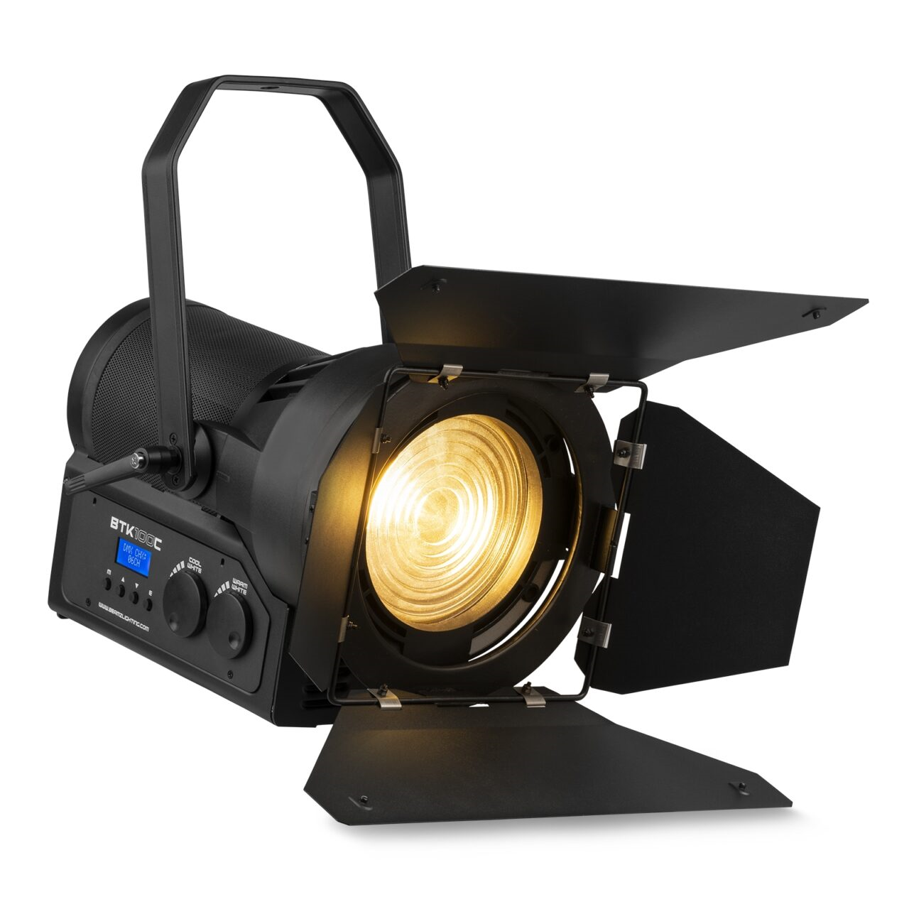 Beamz PRO BTK100C LED Fresnel Spotlight with Manual Zoom