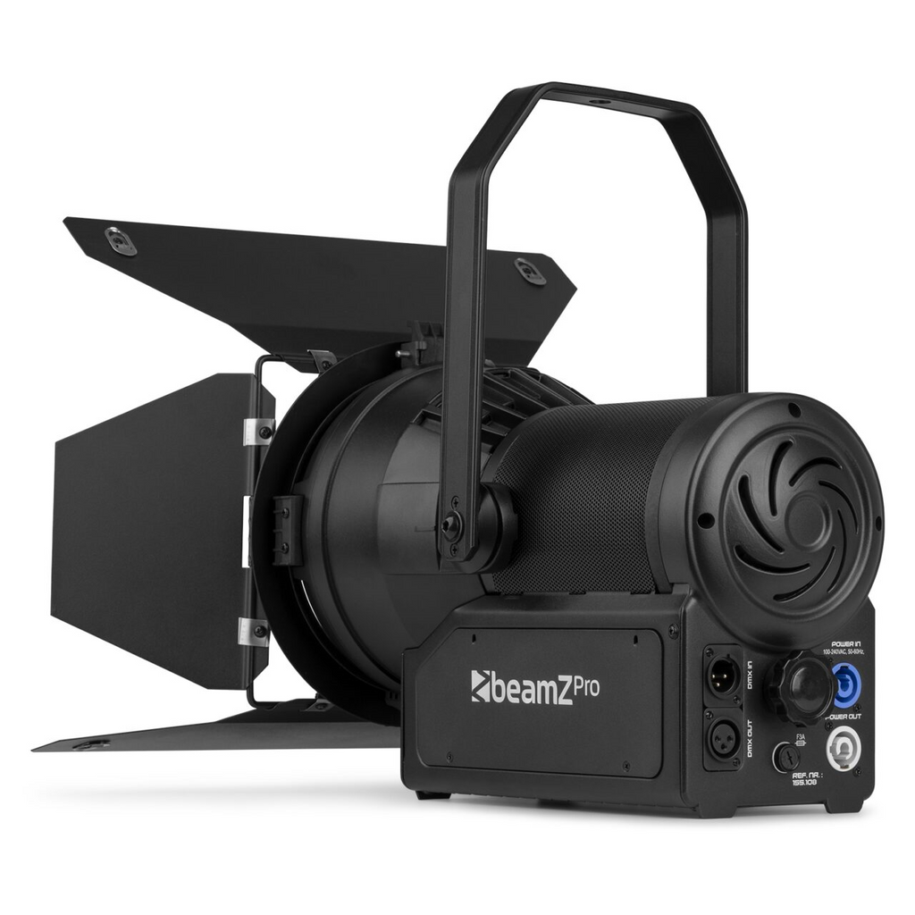 Beamz PRO BTK200C LED Fresnel Spotlight with Manual Zoom