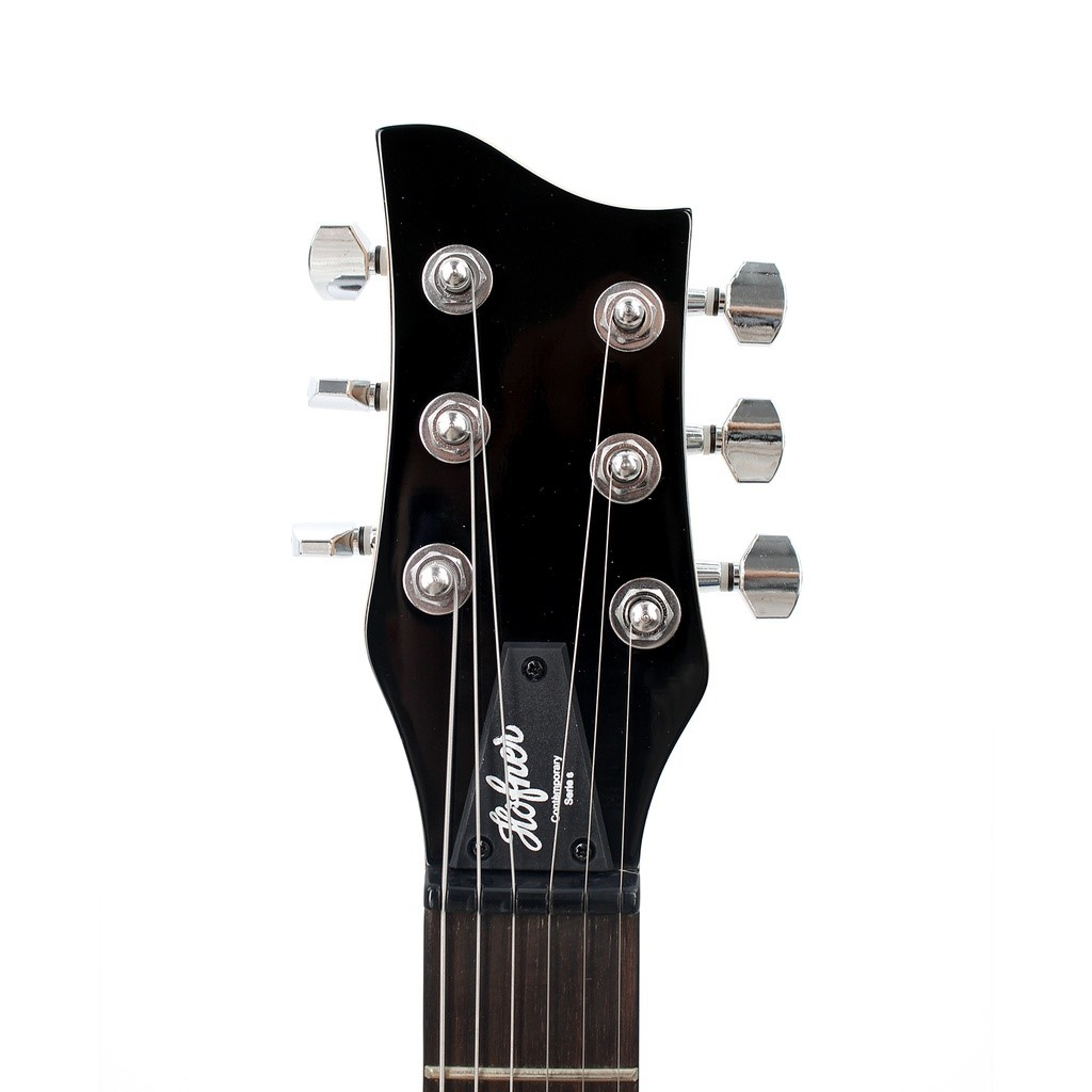 Hofner Shorty Compact Travel Electric Guitar with Accessory Pack - Blue