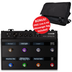 Line 6 HX Effects Guitar Multi-Effects Processor with Free HX Messenger Bag