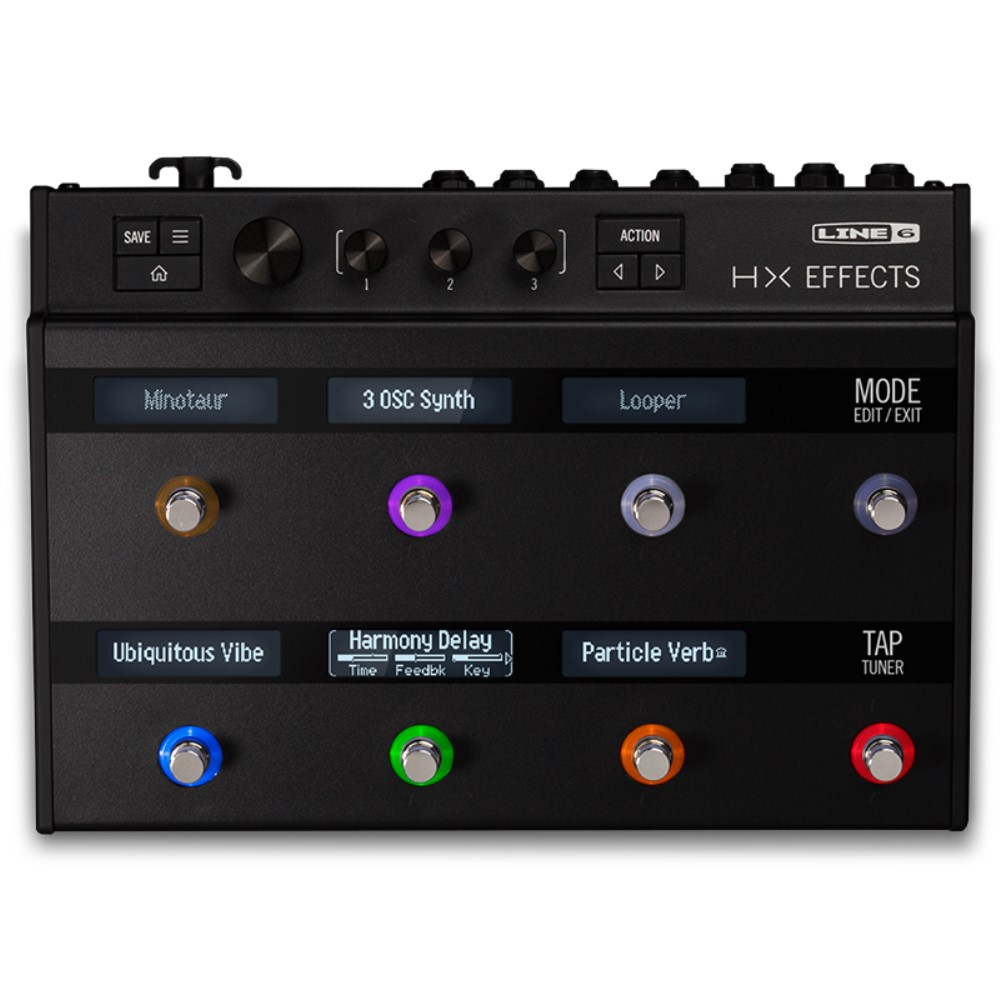 Line 6 HX Effects Guitar Multi-Effects Processor with Free HX Messenger Bag