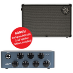 Darkglass AO200 Alpha Omega 200W Bass Amplifier Head with DG210N 2x10 Speaker Cabinet