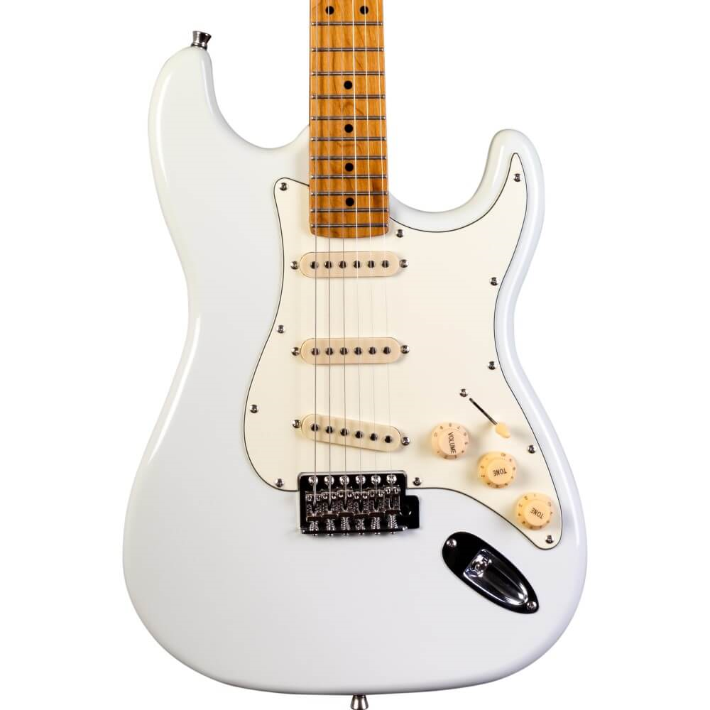 Jet JS-300 SSS Electric Guitar with Accessory Pack - Olympic White