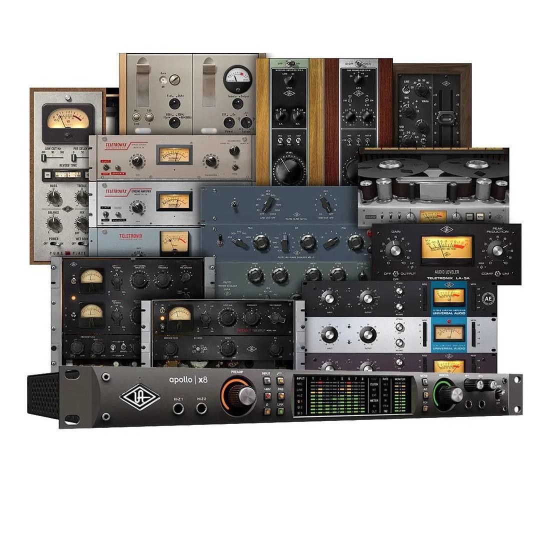 Universal Audio Apollo X8 Audio Interface Heritage Edition with FREE UA SPHERE MODELLING MICROPHONE!