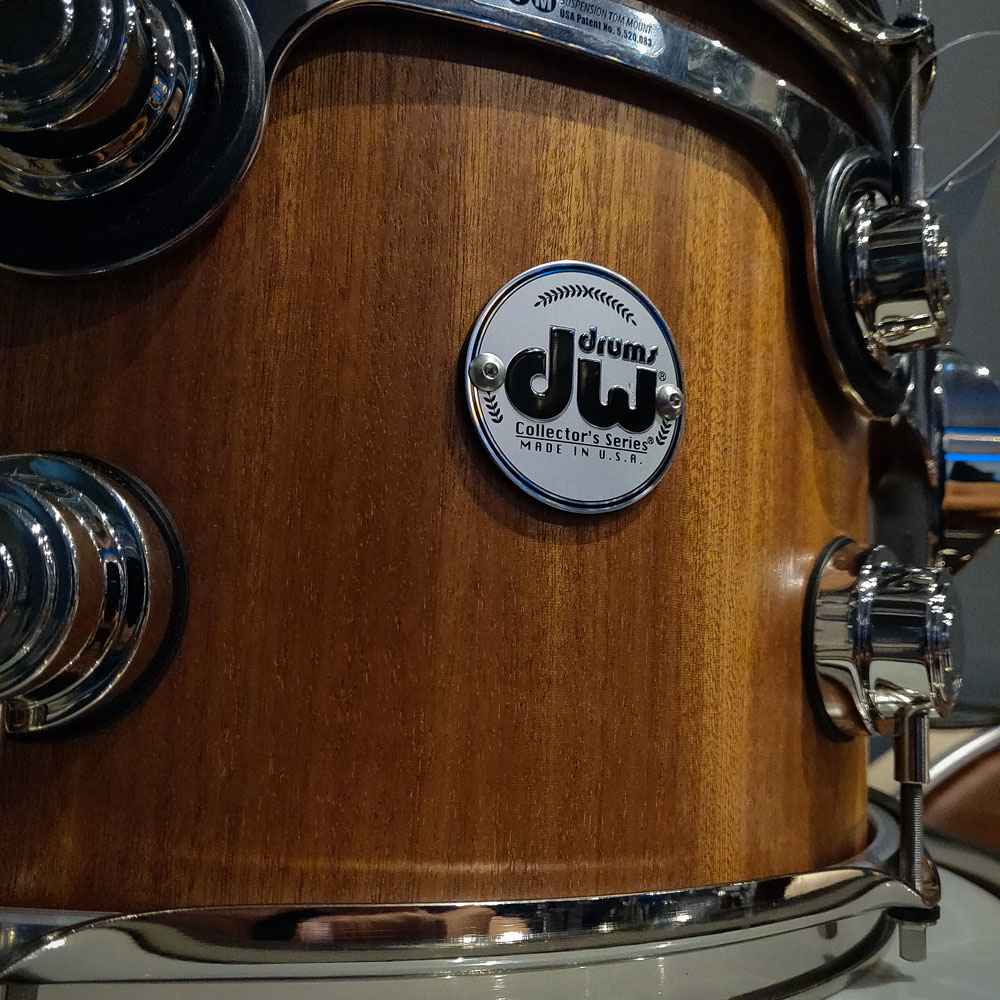 DW Collectors Maple Mahogany with Natural Satin Oil finish with Nickel HW: 13/16/22