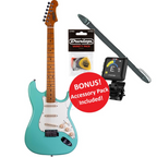 Jet JS-300 SSS Electric Guitar with Accessory Pack - Seafoam Green