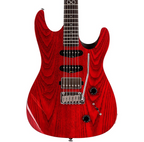 Chapman Standard ML1 X Electric Guitar with SKB Hardcase - Deep Red Gloss
