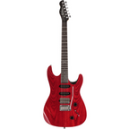 Chapman Standard ML1 X Electric Guitar with SKB Hardcase - Deep Red Gloss