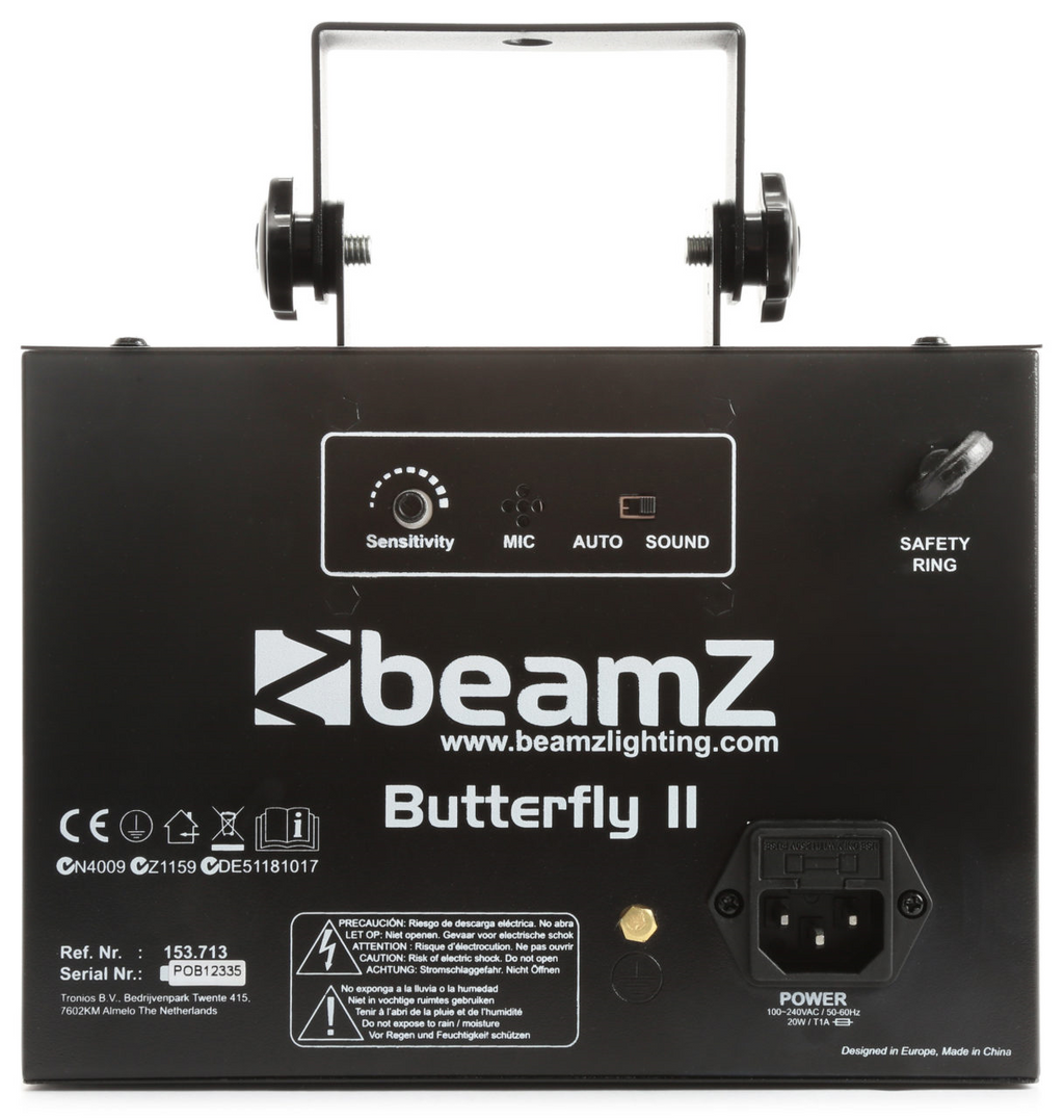 Beamz Butterfly-II LED DJ Effect Light